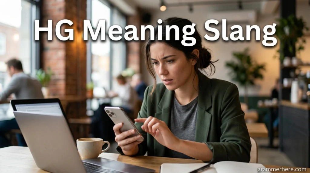 HG Meaning Slang