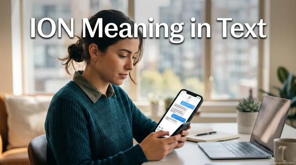 Ion Meaning in Text