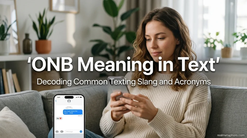 ONB Meaning in Text