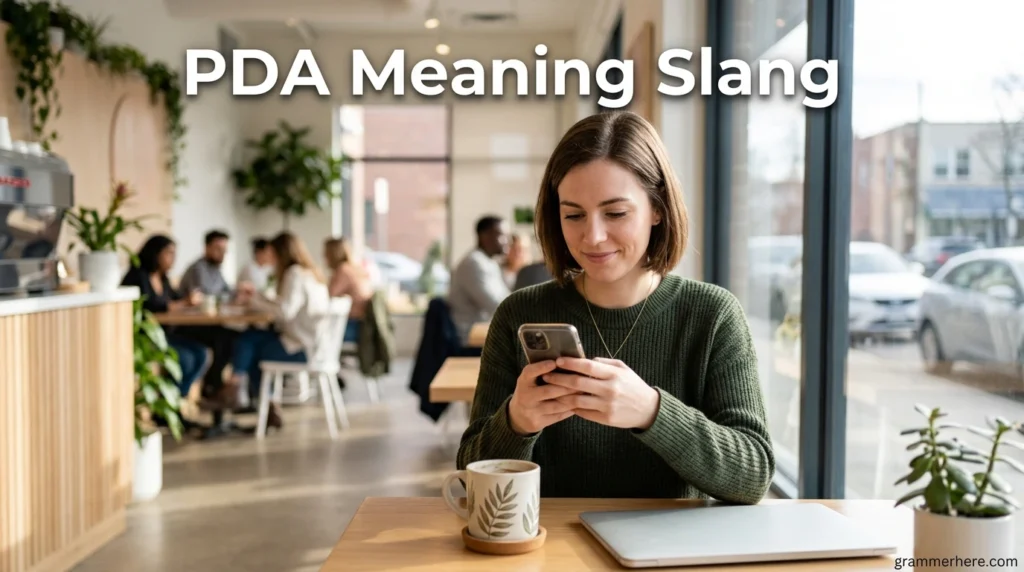 PDA Meaning Slang