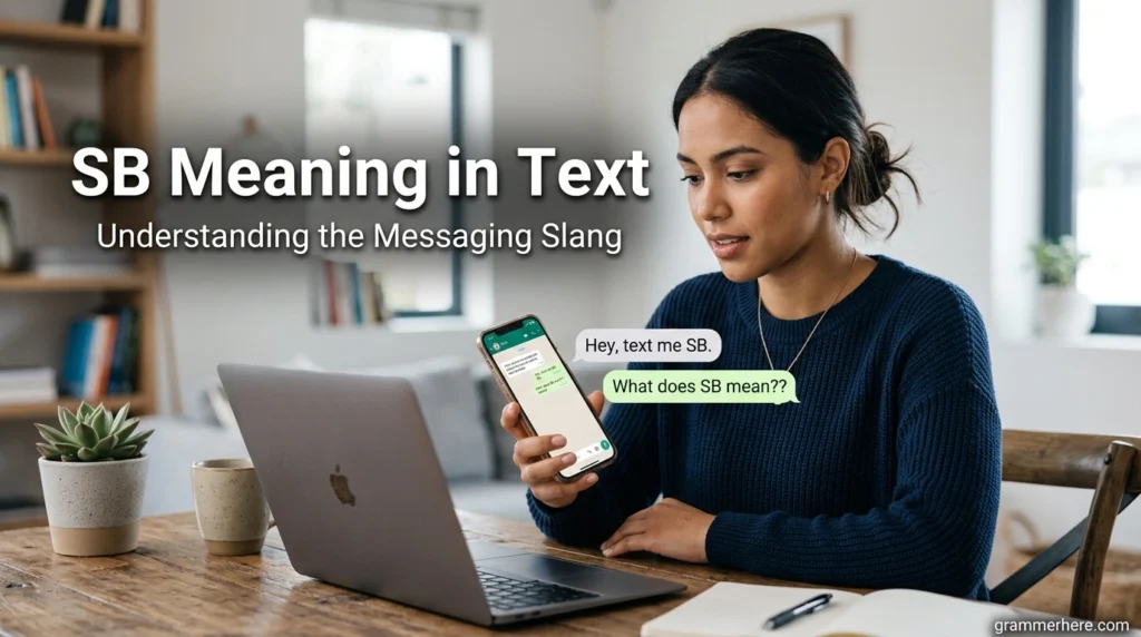 SB Meaning in Text