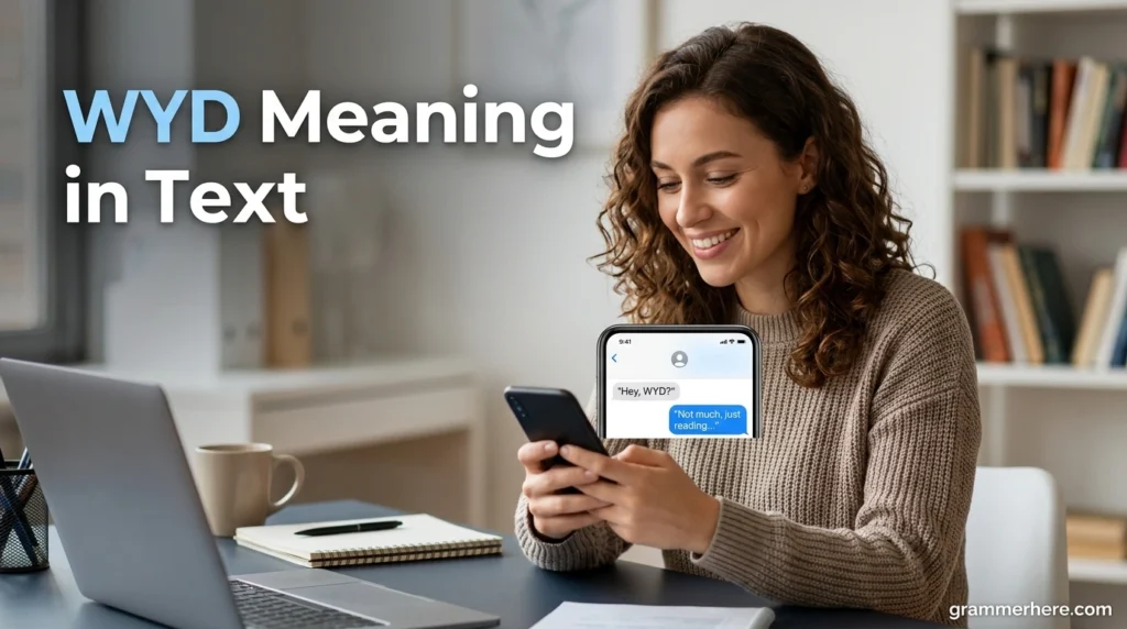 WYD Meaning in Text