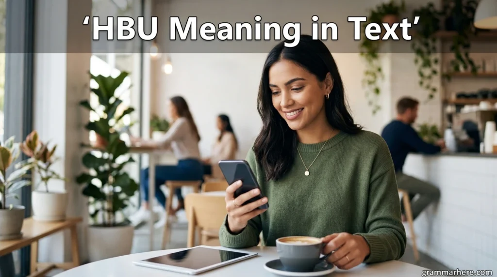 HBU Meaning in Text