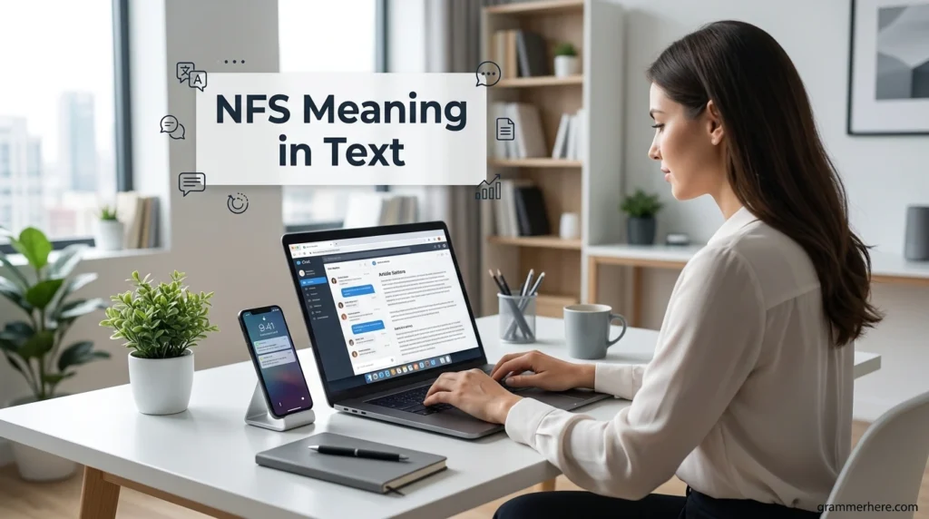 NFS Meaning in Text